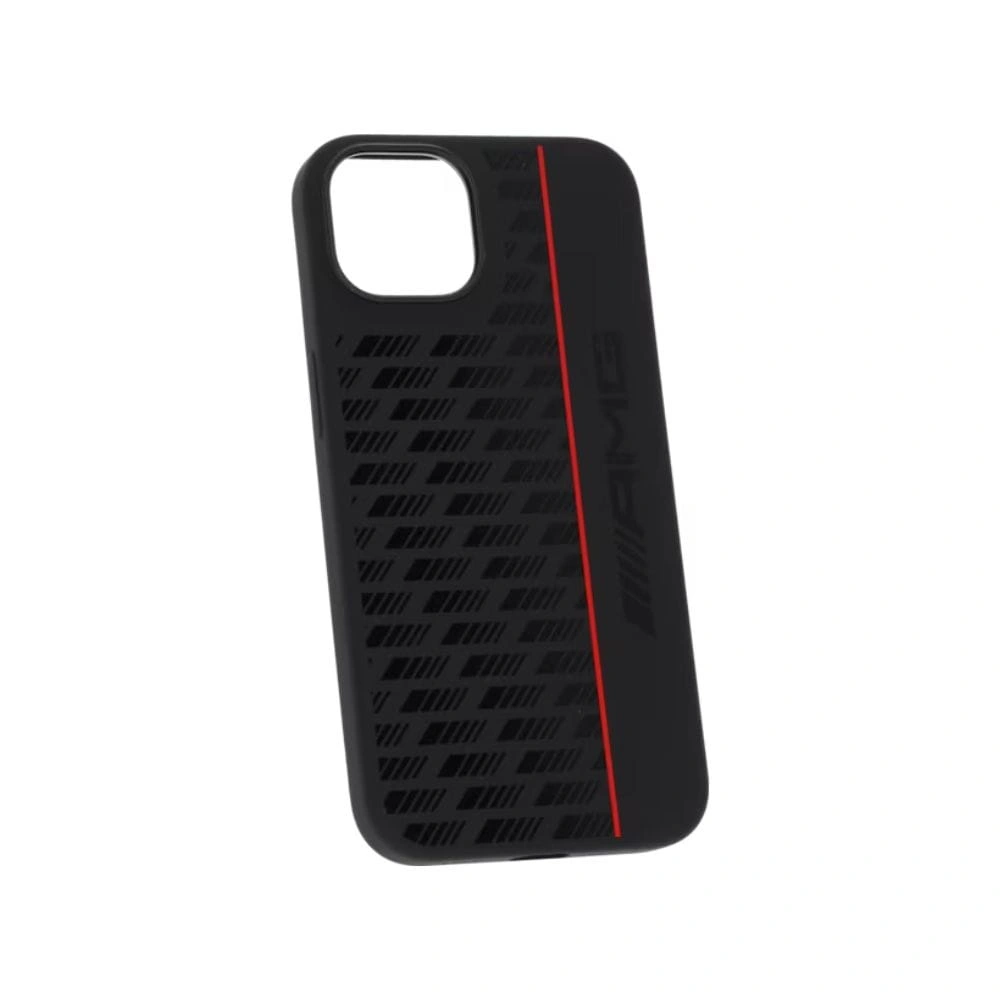 Mobildeksel Etui Mercedes-AMG for iPhone® 14 – Silikon med rombemønster – bilde 3