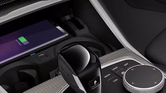 Mobillader trådløs ladestasjon BMW Charging Station Dock Powerbank │ Genuine® Universal Wireless Charging Station Image 4