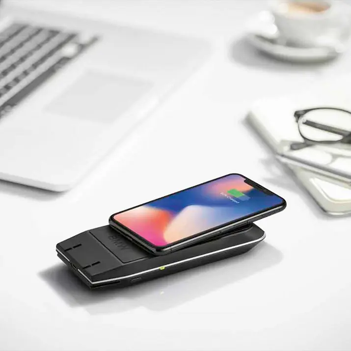 Mobillader trådløs ladestasjon BMW Charging Station Dock Powerbank │ Genuine® Universal Wireless Charging Station Image 5