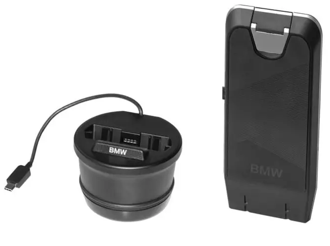 Mobillader trådløs ladestasjon BMW Charging Station Dock Powerbank │ Genuine® Universal Wireless Charging Station Image 8