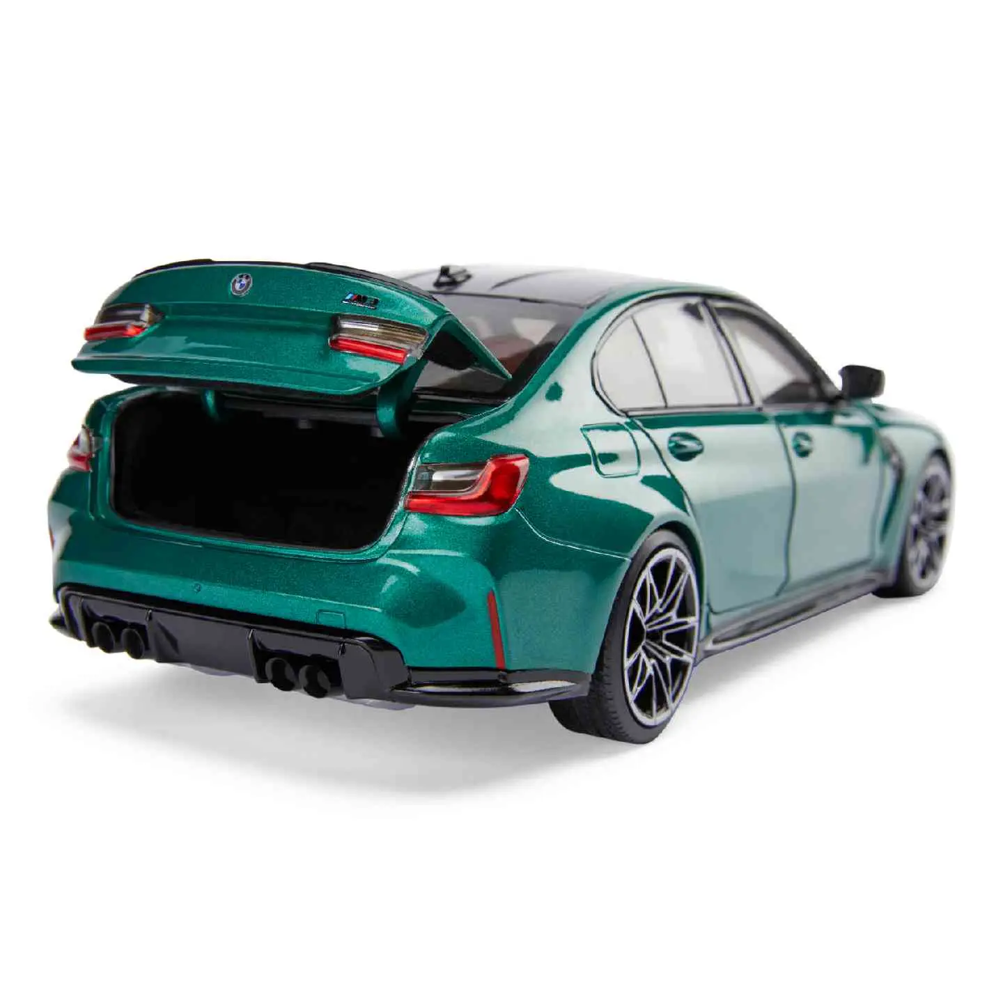 Modellbil BMW M3 Competition (G80) 2020 │ Modellauto 1:18 Isle of Man Green – bilde 3