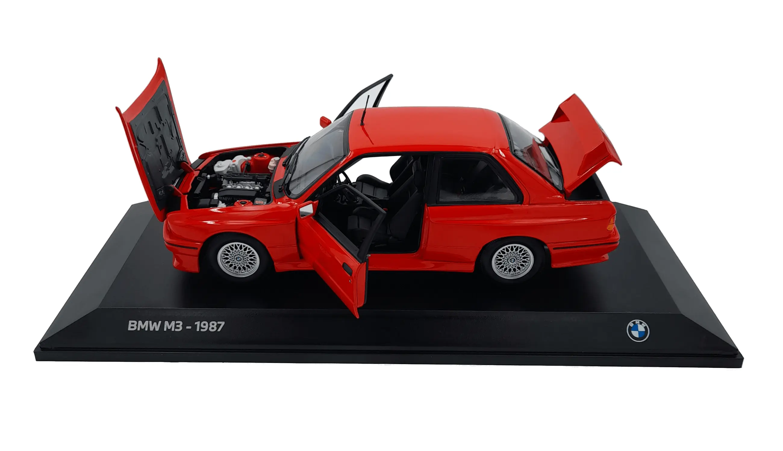 Modellbil BMW M3 (E30) │ Modellauto 1:18 Red Image 4