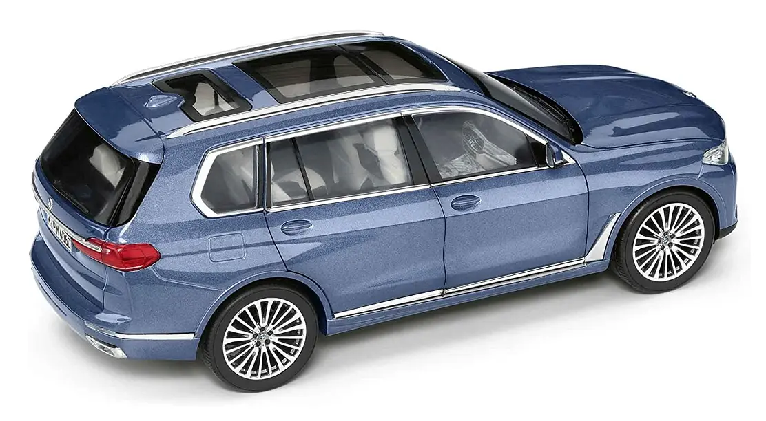 Modellbil BMW X7 (G07) │ Modellauto 1:18 Phytonic Blue – bilde 2