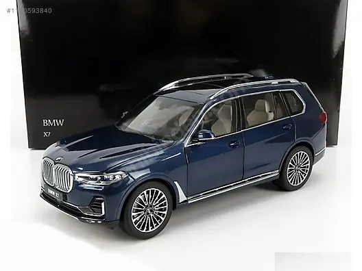 Modellbil BMW X7 (G07) │ Modellauto 1:18 Phytonic Blue – bilde 7