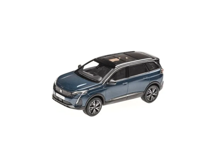 Modellbil Peugeot Norev │ 5008 GT SUV (P87) 2020 blå Celebes 1:43 - 1 stk.