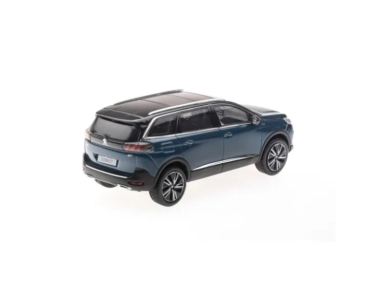 Modellbil Peugeot Norev │ 5008 GT SUV (P87) 2020 blå Celebes 1:43 - 1 stk. – bilde 2