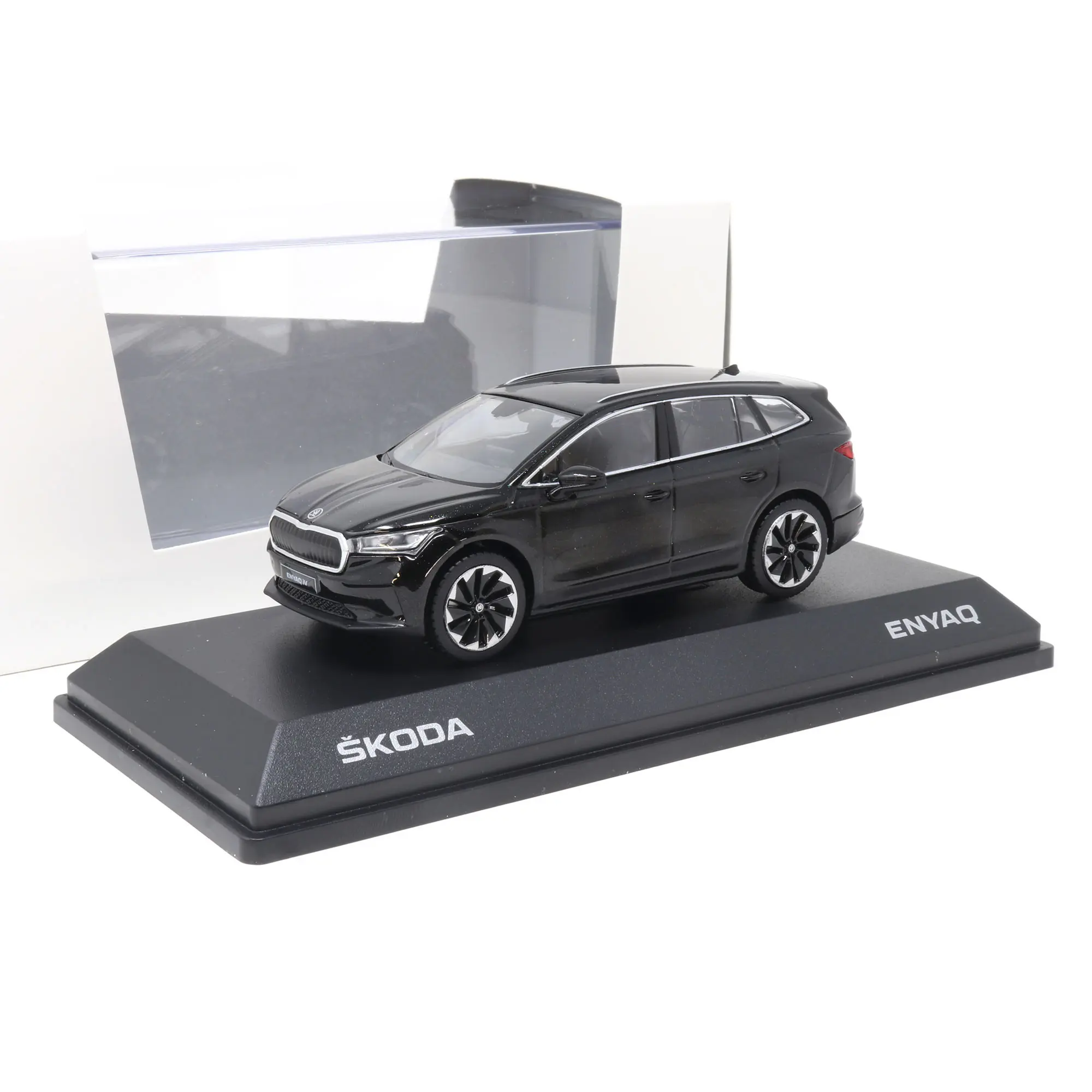 Modellbil Škoda ENYAQ iV │ Modellauto 1:43 Black  – bilde 4