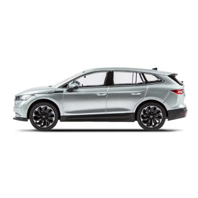 Modellbil Škoda ENYAQ iV │ Modellauto 1:43 Brilliant Silver Metallic – bilde 3