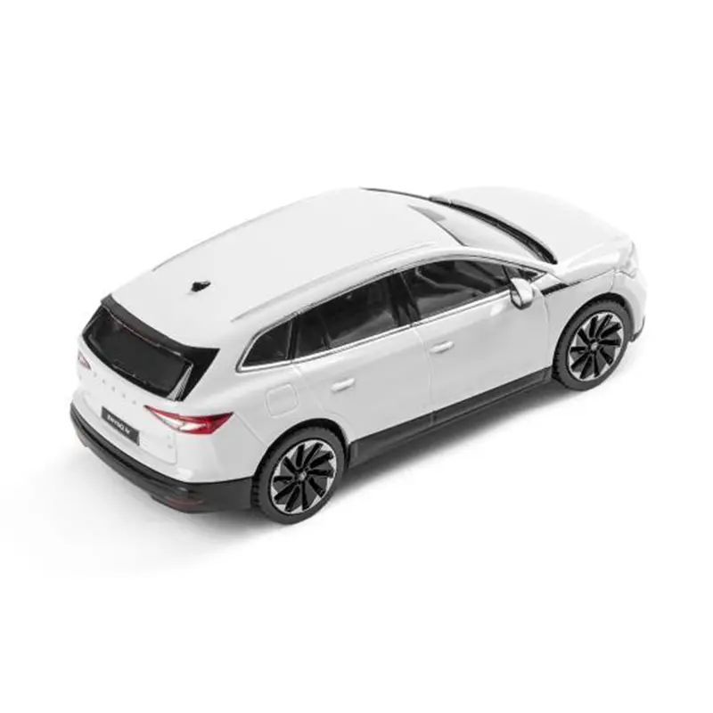 Modellbil Škoda ENYAQ iV │ Modellauto 1:43 Moon - White Metallic  – bilde 2
