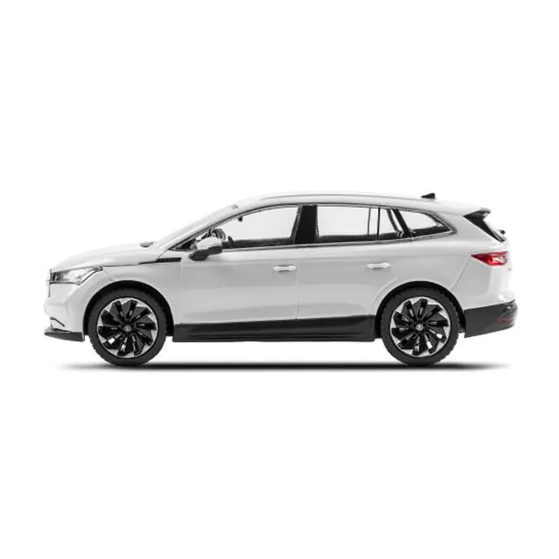 Modellbil Škoda ENYAQ iV │ Modellauto 1:43 Moon - White Metallic  – bilde 3