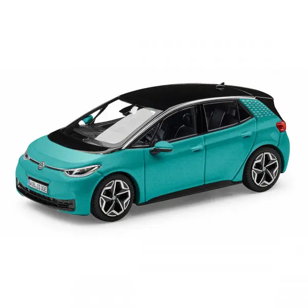 Modellbil VW ID.3 Electric Turquoise Metallic │ Modellauto 1:43 Miniature Image 1