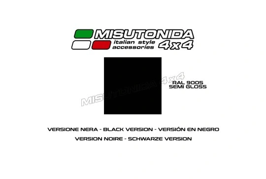 Monteirngstilbehør for lyktebøyle VW T6 2019 - 2023 │ Mounting brackets Kit Black Edition