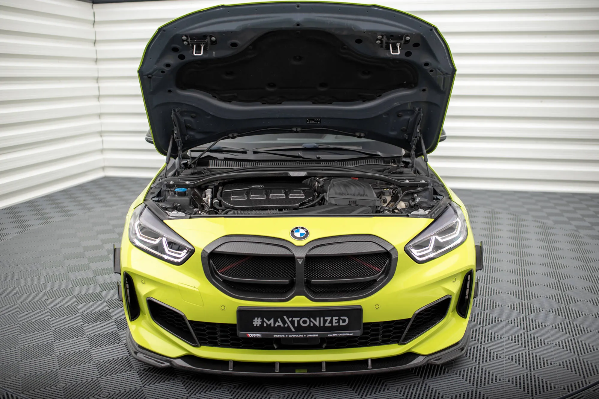 Motordeksel BMW 1 (F40) 2019 - 2024 | Carbon Fiber Edition – bilde 2
