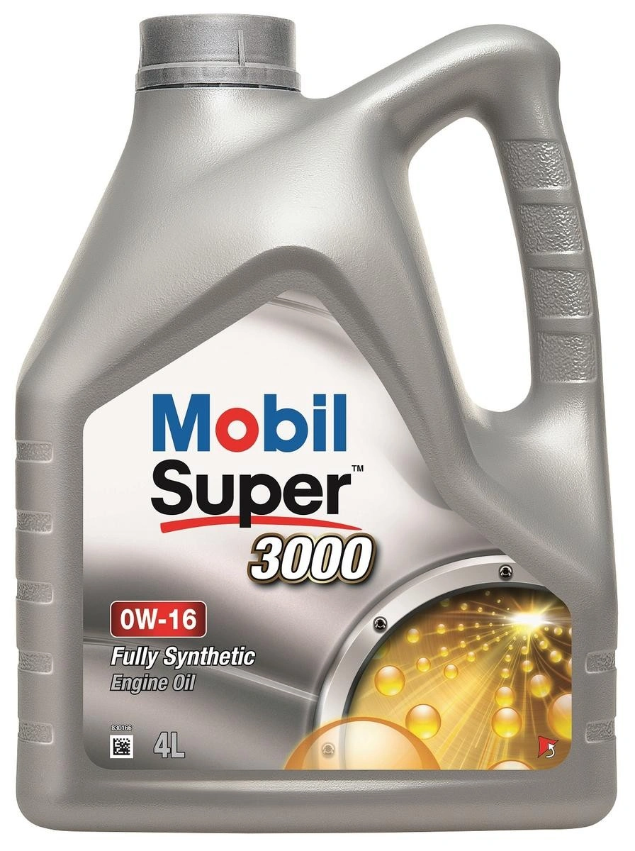 Motorolje 0W-16 Mobil Super™ 3000 │ Advanced Fuel Economy - 4L