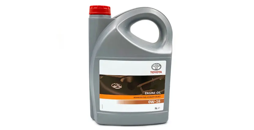 Motorolje 0W-16 Toyota Advanced Fuel Economy Select | Genuine® Toyota - 5L Image 1