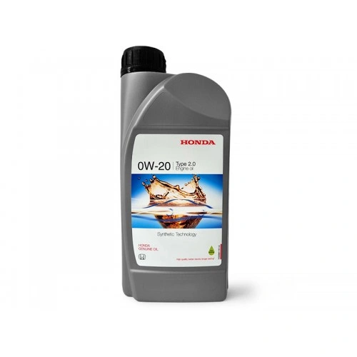 Motorolje 0W-20 Honda Type 2.0 │ Genuine® Fully Synthetic Engine Oil - 1L