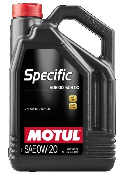 Motorolje 0W-20 Motul Specific VAG │ VW 508.00 / 509.00 - 5L