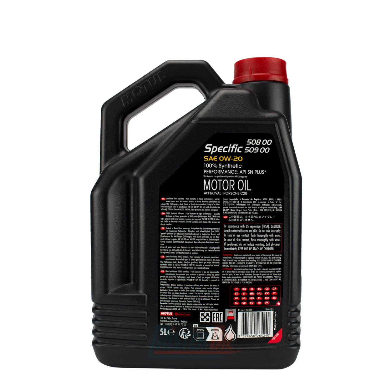 Motorolje 0W-20 Motul Specific VAG │ VW 508.00 / 509.00 - 5L – bilde 3