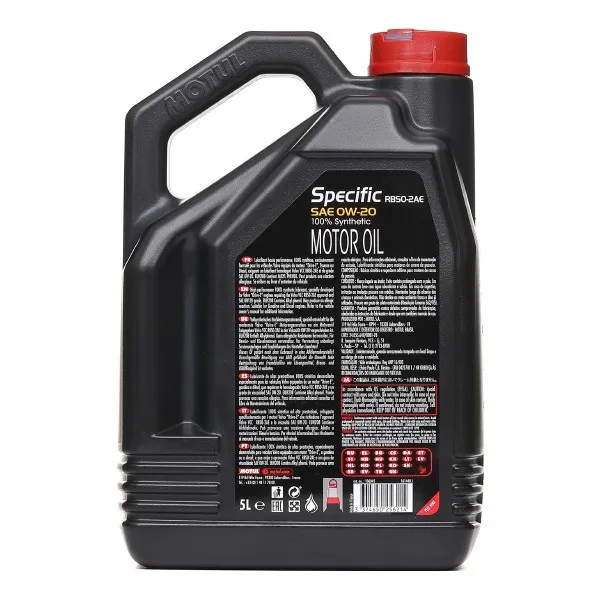 Motorolje 0W-20 Motul Specific Volvo VCC RBS0-2AE │ Synthetic Engine Oil - 5L – bilde 3
