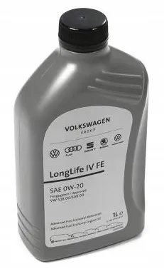 Motorolje 0W-20 VAG LONGLIFE IV VW 508.00/509.00 -1L Image 2