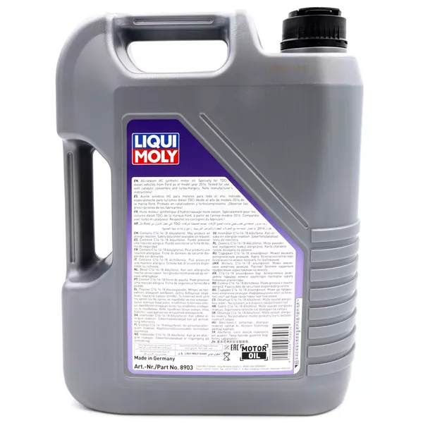 Motorolje 0W-30 Liqui Moly Special Tec F C2 │ Ford WSS-M2C 950-A - 5L – bilde 3