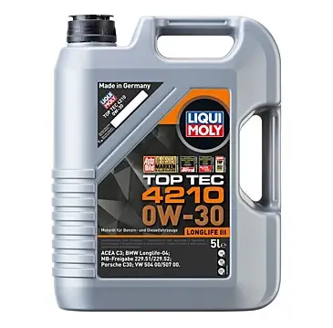 Motorolje 0W-30 Liqui Moly Top Tec 4200 LongLife III - 5L