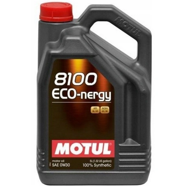 Motorolje 0W-30 Motul 8100 Eco-nergy │ Volvo VCC 95200377 Genuine® Fully Synthetic Engine Oil - 5L