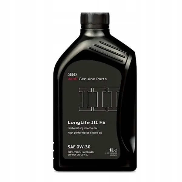 Motorolje 0W-30 Original Audi LongLife III FE | Genuine® Audi - 1L Image 1