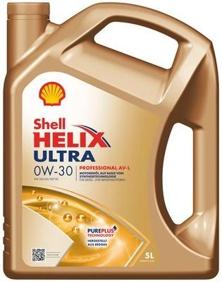 Motorolje 0W-30 Shell Helix Ultra Professional AV-L  C3 │ VW 504.00 / 507.00 - 5L