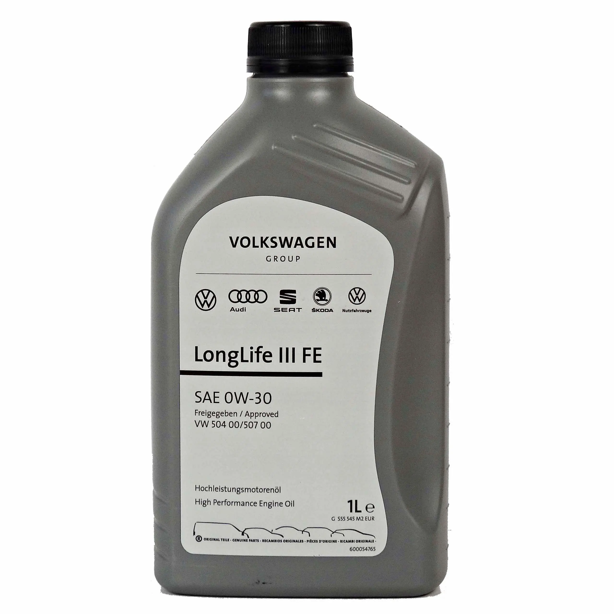 Motorolje 0W-30 VAG Longlife III FE VW 504.00/507.00 │ Genuine® Engine ...
