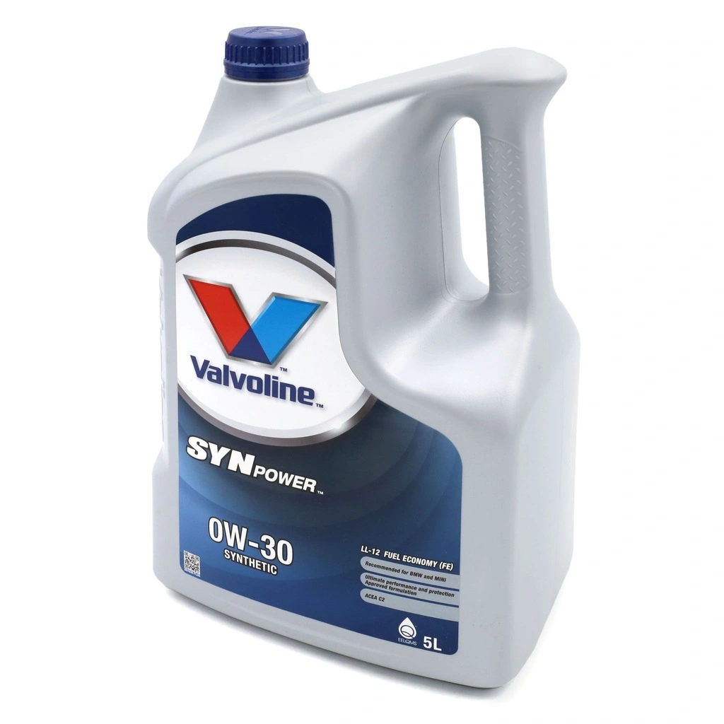 Motorolje 0W-30 Valvoline Synpower LL-12 FE │ Genuine® Fully Synthetic Engine Oil - 5L Image 1