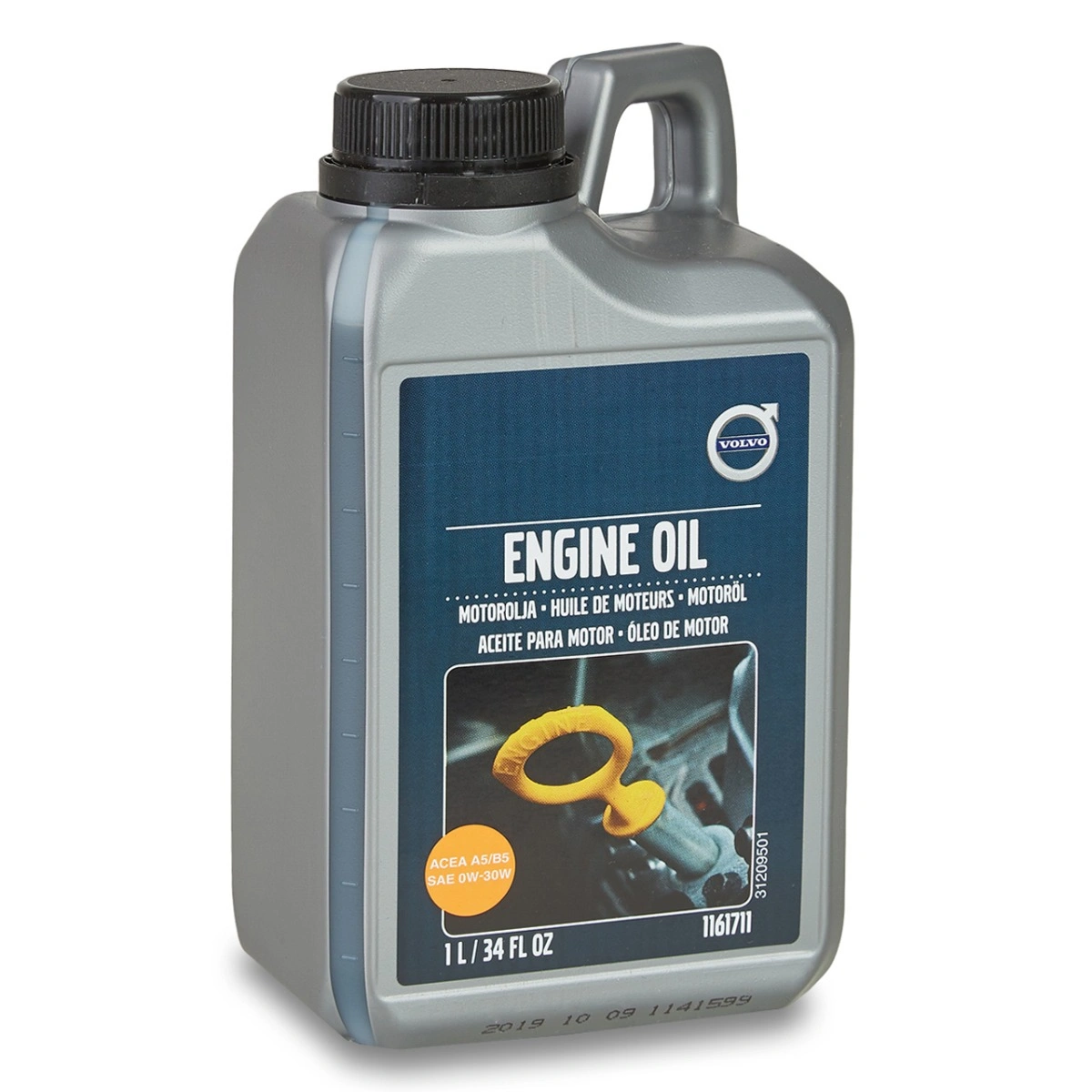 Motorolje 0W-30 Volvo A5 B5 │ VCC 95200377 Genuine® Fully Synthetic Engine Oil - 1L Image 2