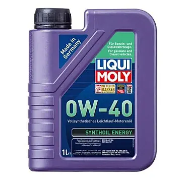 Motorolje 0W-40 Liqui Moly Synthoil Energy - 1L