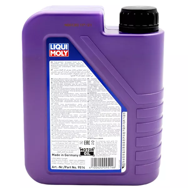 Motorolje 0W-40 Liqui Moly Synthoil Energy - 1L – bilde 3
