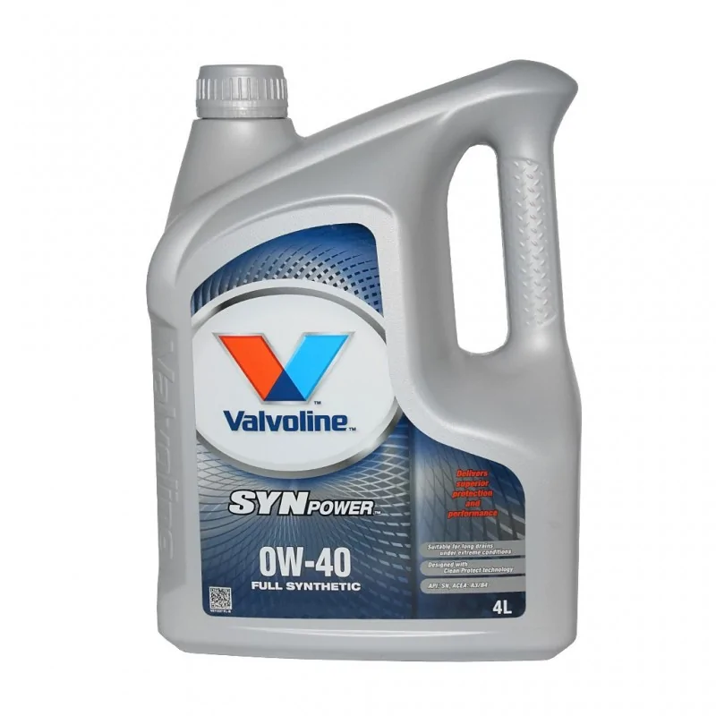 Motorolje 0W-40 Valvoline Synpower Full Synthetic Engine Oil - 4L Image 2