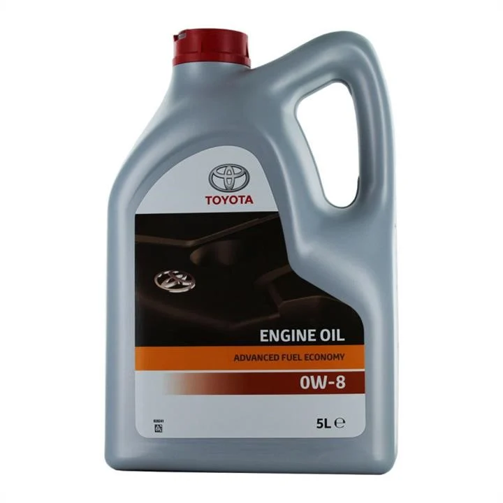 Motorolje 0W-8 Toyota Advanced Fuel Economy | JASO GLV-1 Genuine® Ultra-low Viscosity Oil  - 5L Image 1