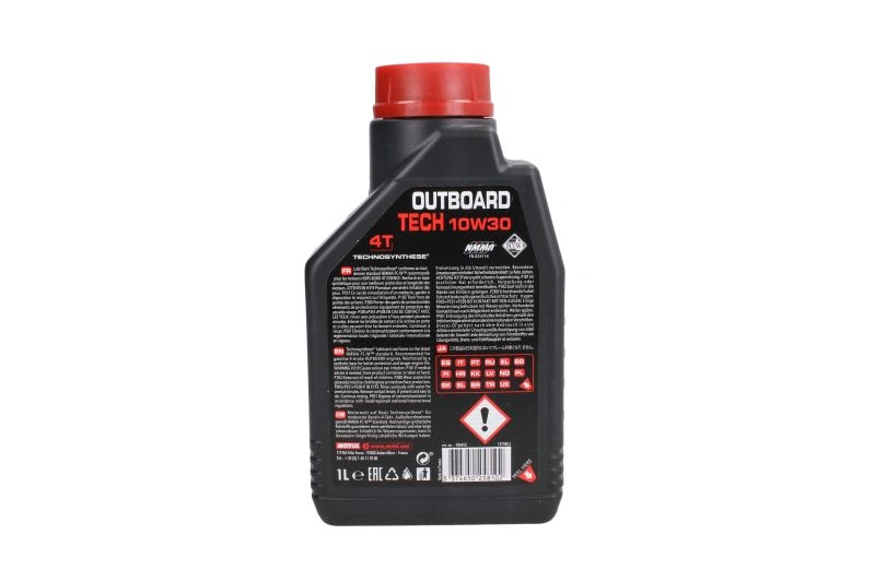 Motorolje 10W-30 Motul Outboard Tech 4T │ Lubricant for 4 Stroke Outboard - 1L Image 3