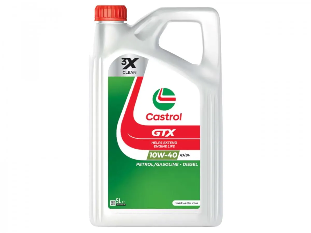Motorolje 10W-40 Castrol GTX Ultraclean A3 / B4 - 4L Image 1