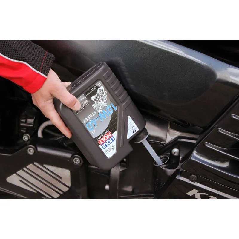 Motorolje 10W-40 Liqui Moly Motorbike 4T Street │ API SN - 1L – bilde 3