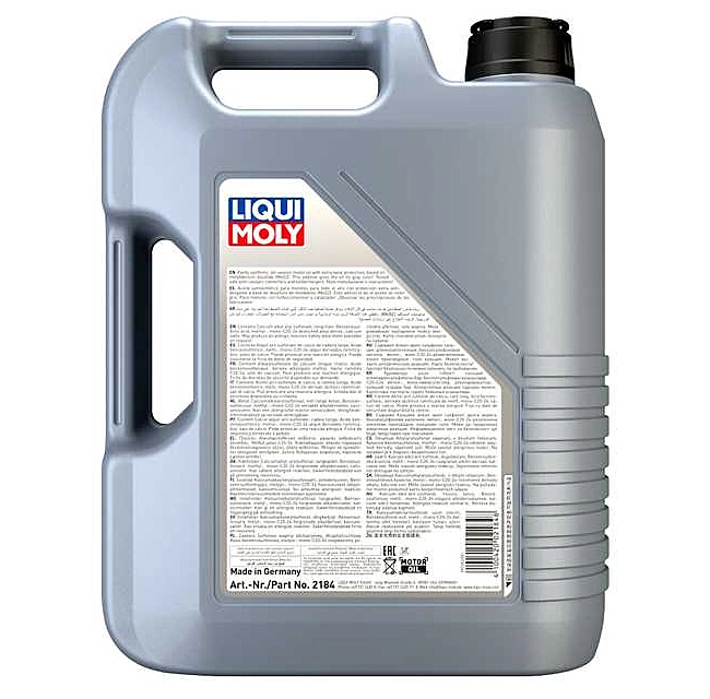 Motorolje 10W-40 Liqui Moly Super Leichtlauf MoS2 A3/B4 | Semi-synthetic low-friction motor oil - 5L – bilde 2
