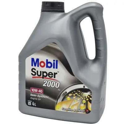 Motorolje 10W-40 Mobil Super 2000 X1 - 4L – bilde 2