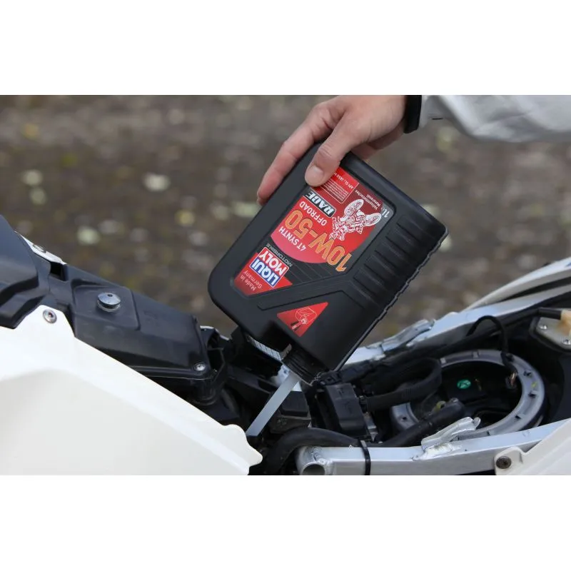 Motorolje 10W-50 Liqui Moly Motorbike 4T Synth Offroad Race │ API SN - 1L – bilde 4