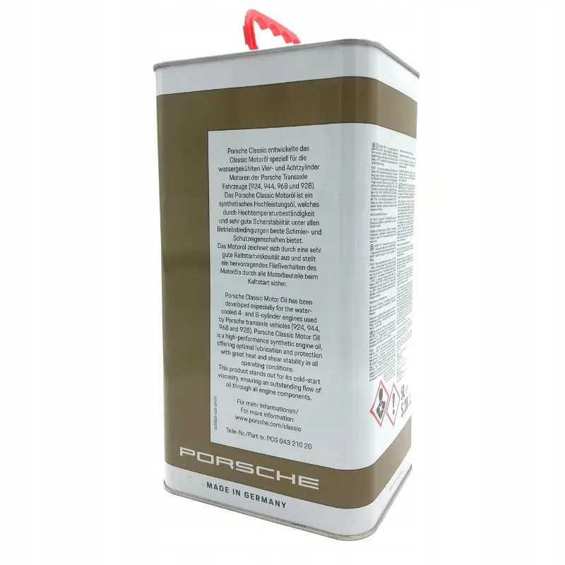 Motorolje 10W-50 Porsche Classic | Original Porsche Classic Engine Oil - 5L – bilde 2