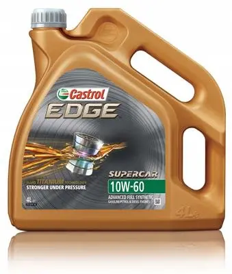 Motorolje 10W-60 Castrol Edge SUPERCAR Titanium FST - 4L Image 2
