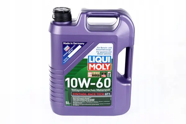 Motorolje 10W-60 Liqui Moly Synthoil Race Tech GT1 - 5L – bilde 2