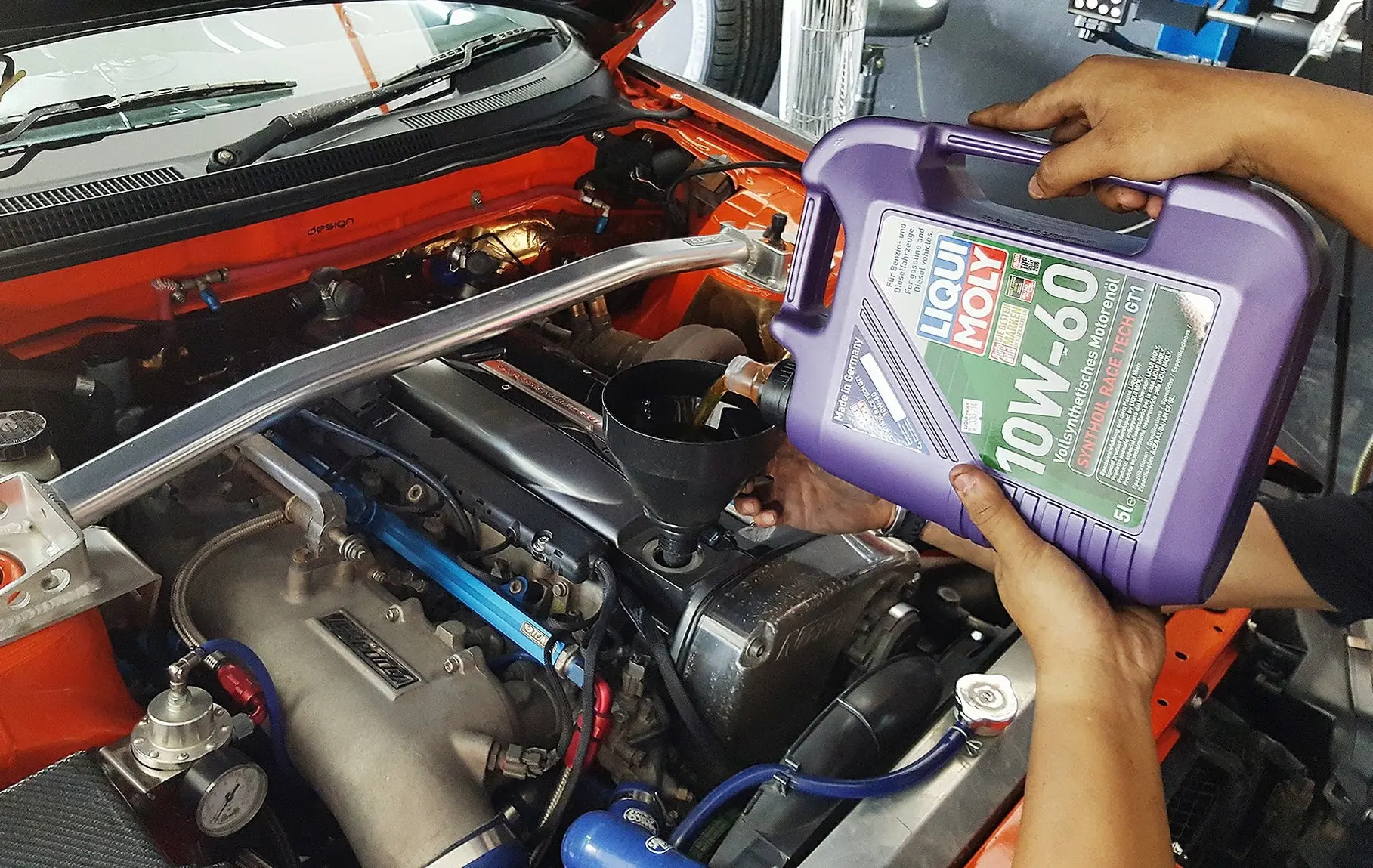 Motorolje 10W-60 Liqui Moly Synthoil Race Tech GT1 - 5L – bilde 4