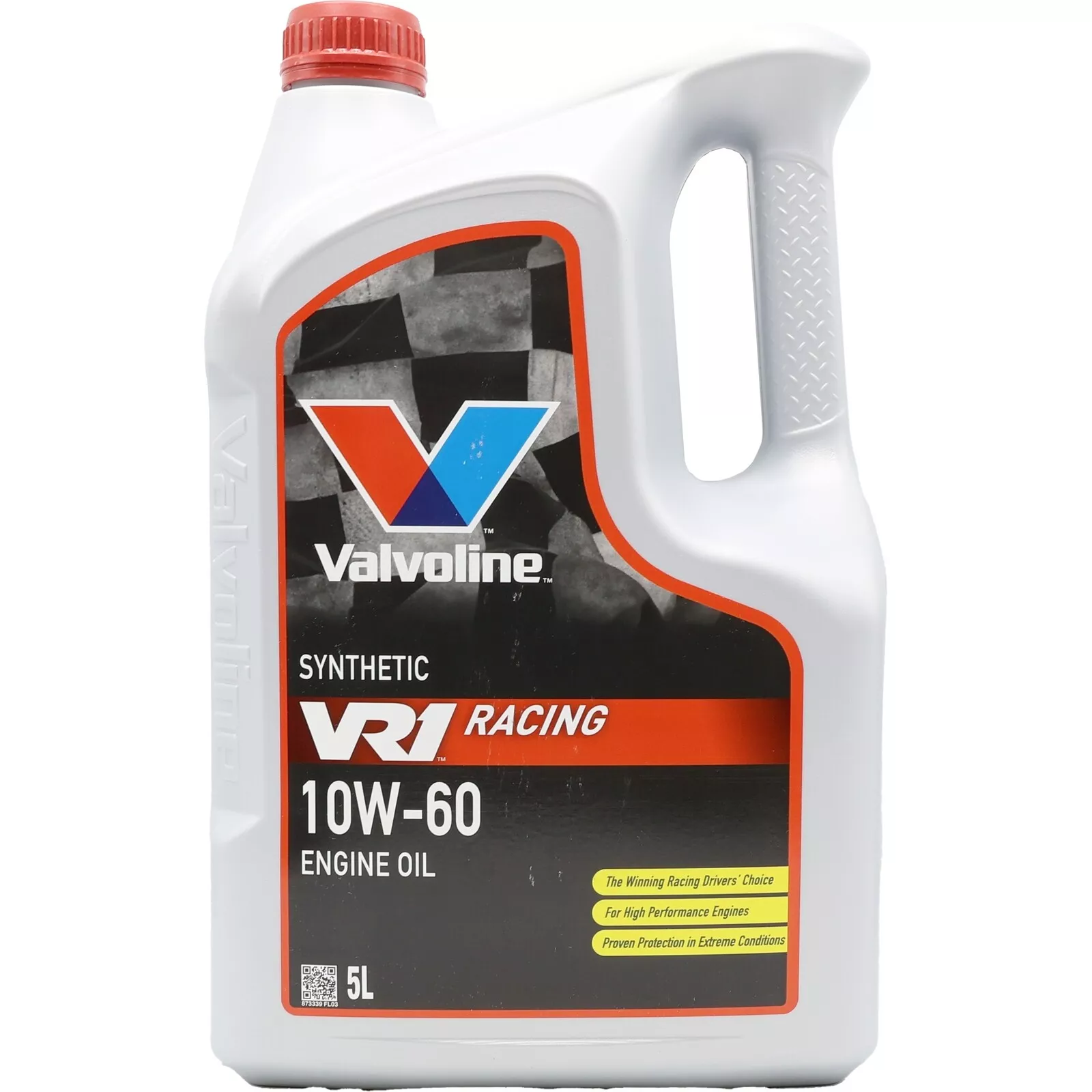 Motorolje 10W-60 Valvoline VR1 Racing A3/B4 │ Synthetic Engine Oil - 5L Image 1
