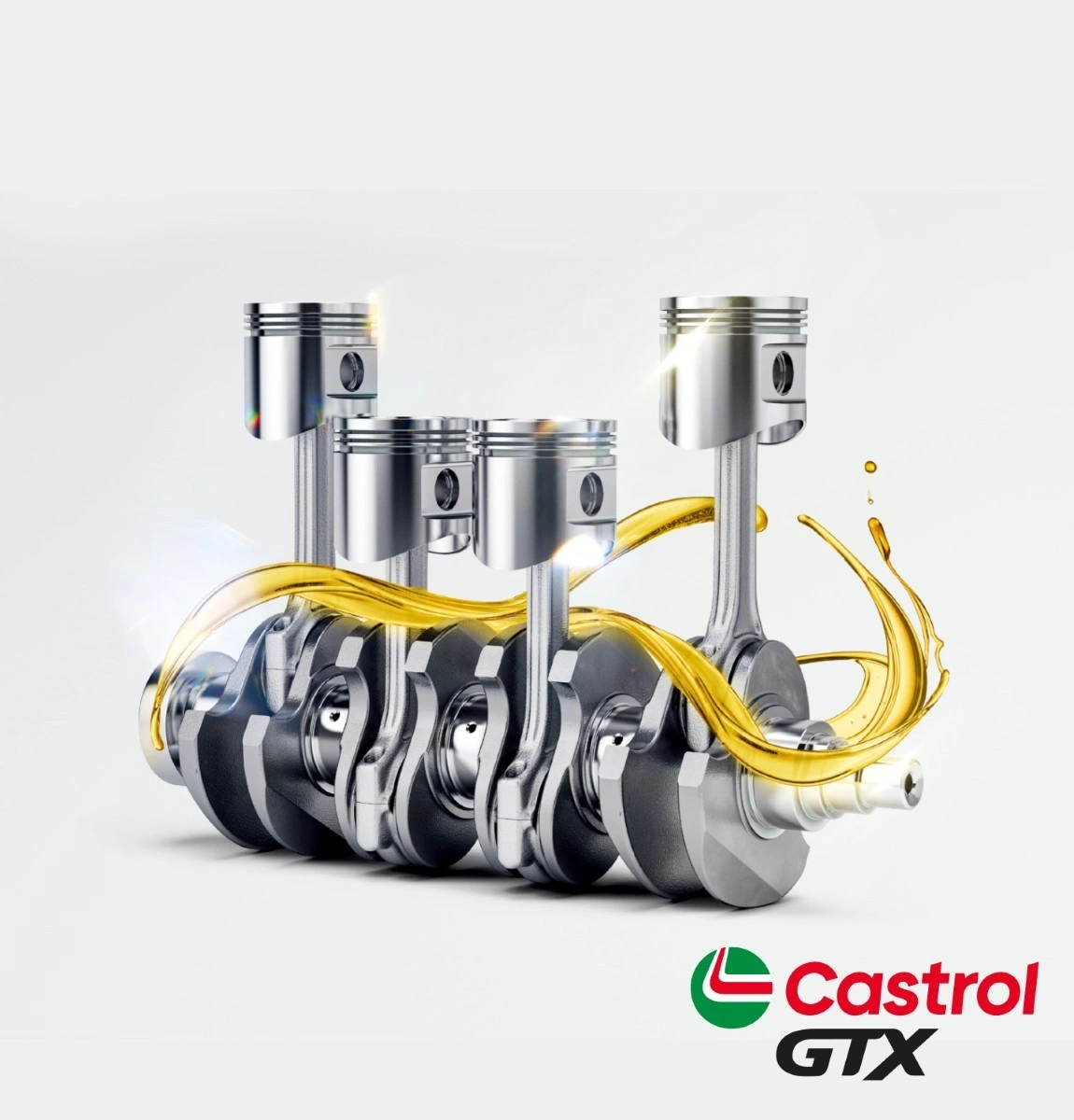 Motorolje 15W-40 Castrol GTX  A3 / B3 │ Mineralolje Fiat 9.55535-D2 VW 501 01 - 1L – bilde 4