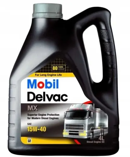 Motorolje 15W-40 Mobil Delvac MX1 │  High Performance Mineral Oil - 4L Image 1