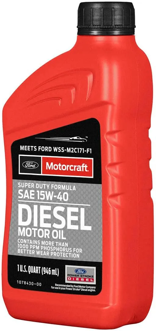 Motorolje 15W-40 Motorcraft Synthetic Blend Super Duty Diesel │ Ford WSS-M2C171-F1 - 1L Image 1